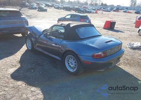 2000 BMW Z3 2.3 z USA, uszkodzony, nr VIN 4USCH9343YLF86922